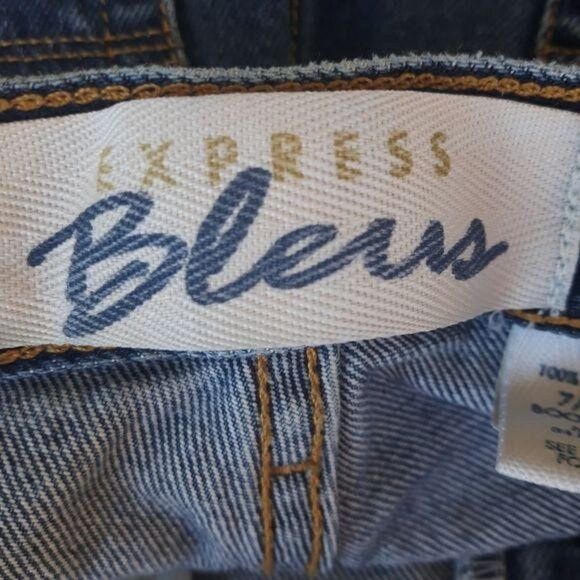 Vintage Express Blues 80's Cheeky Mom's Jeans High Waisted Bootcut Sz 7/8L - Picture 3 of 8
